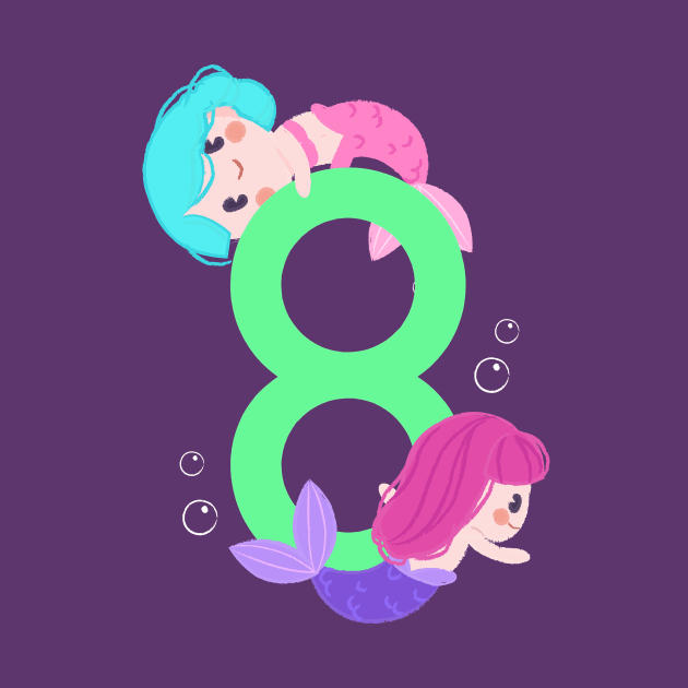 Cute Little Mermaids with 8 by TheMioStore