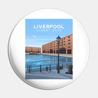 Royal Albert Dock, Liverpool, England Pin