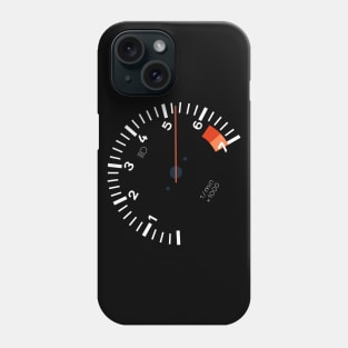 911 Sideways Tachometer Phone Case