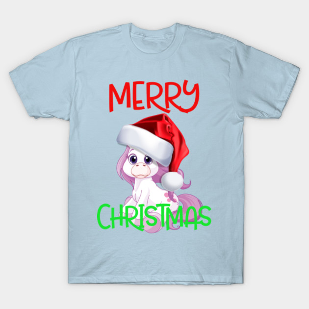 Disover Cute Unicorn Christmas SHirt - Unicorn Christmas Gift - T-Shirt