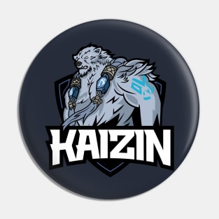 Kaizin Mascot Logo Pin