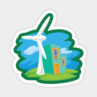 Wind Turbines Magnet