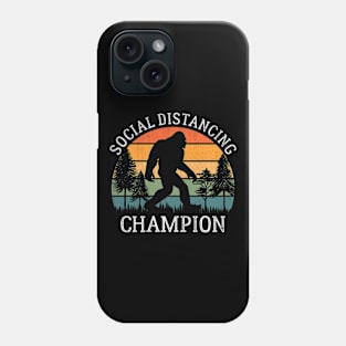 Social Distancing Champion Phone Case