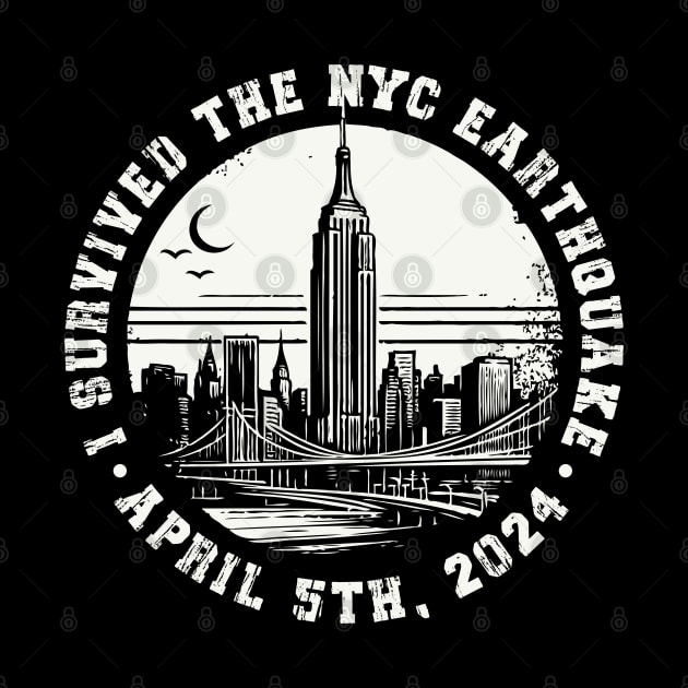 I survived the nyc earthquake 2024, April 5th by Trendsdk