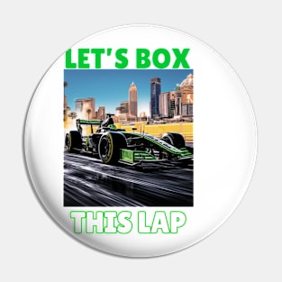 Let's Box this Lap Pin