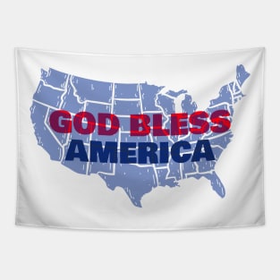 God Bless America Tapestry