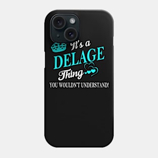 DELAGE Phone Case