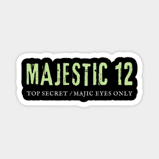 Majestic 12 UFO Alien Investigation Magnet