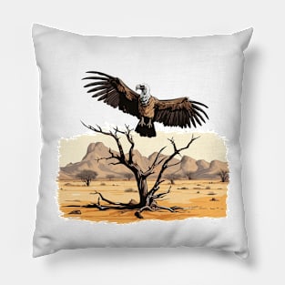 Vulture Bird Pillow