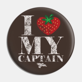 I Love My Captain Pin