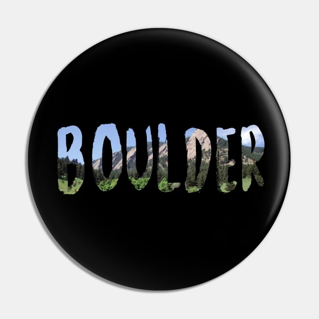 Boulder Colorado Pin by swiftscuba