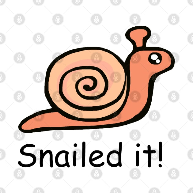 Snailed it by FranBail