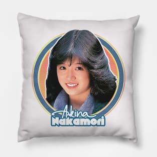 Akina Nakamori 中森明菜 //// Vintage Fan Art Design Pillow