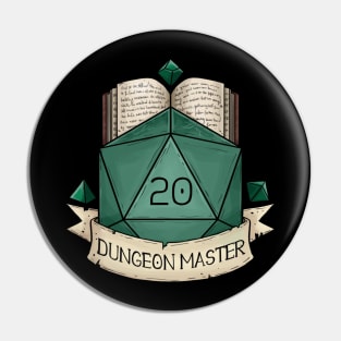 D20 - Dungeon Master Pin