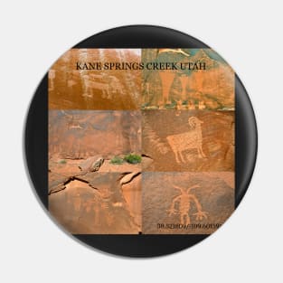 Kane Springs Creek Utah rock art site Pin