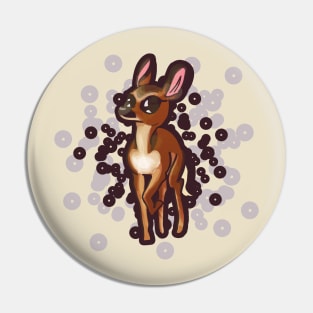 Red Deer bab Pin