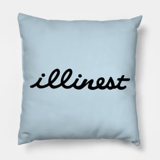 Illinest Golf tee shirt Pillow