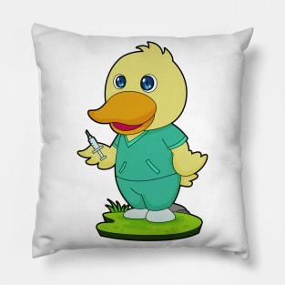 Duck Nurse Syringe Pillow