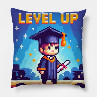 Level Up Graduation day Pillow