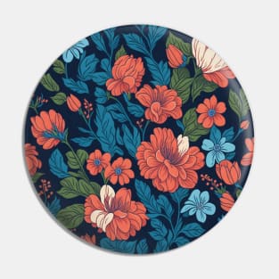 floral pattern Pin