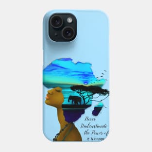 Never Underestimate the Power of a Woman Phone Case