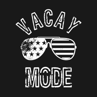 Vacay Mode Palm Trees Sunglasses T-Shirt