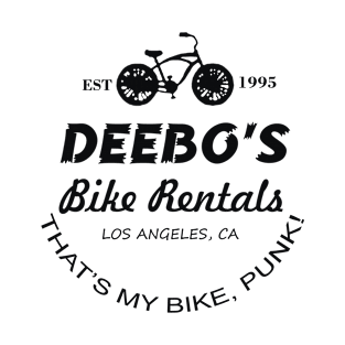 Deebos Bike Rentals That's My Bike, Punk T-Shirt