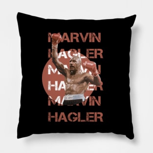 marvin hagler leg Pillow