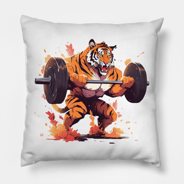 tiger Pillow by enzo studios