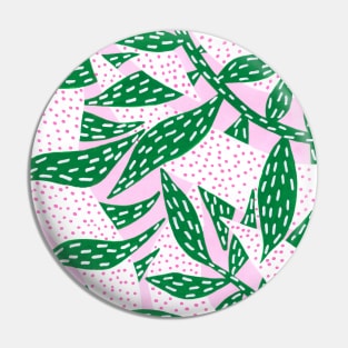 Pink green oshu Pin