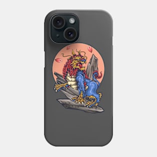 Japanese Lion Art Phone Case