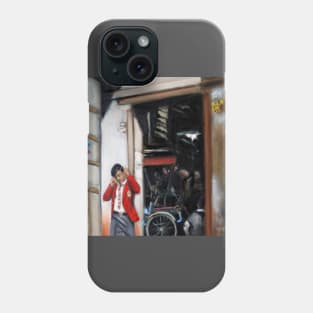 Boy in a Red Blazer Phone Case