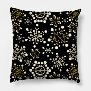 Funny Christmas Face Mask. Snowflakes Face Mask. Pillow