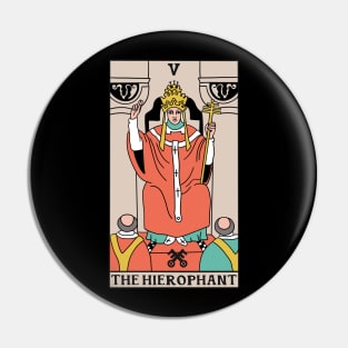 The Hierophant Tarot Card - Witchy Magic Pin