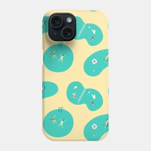 Poolside (yellow) Phone Case