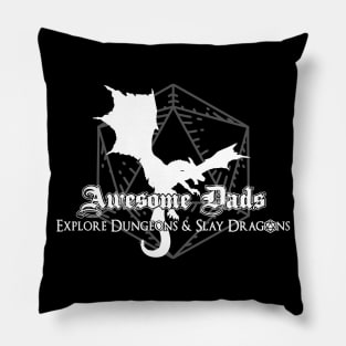 Awesome Dads - Explore Dungeons Pillow