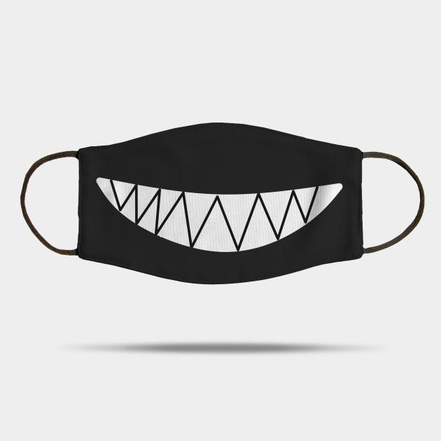 Evil Smile Roblox Mask Mask Teepublic - roblox evil smile