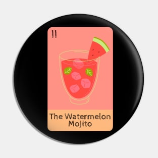 Cocktail Tarot Pin