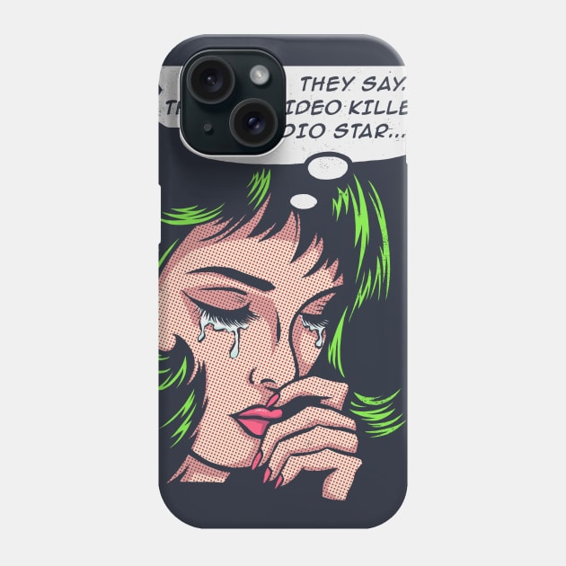 Video Killed the Radio Star Phone Case by kg07_shirts