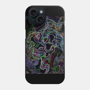 Neon Noodles Phone Case