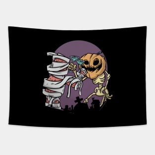 Halloween Cheers Tapestry