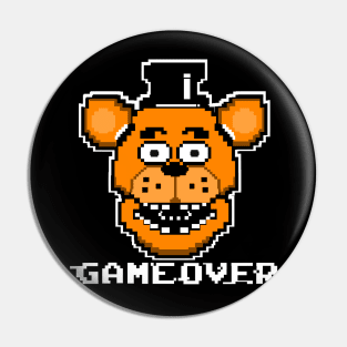 Five Nights At Freddy's  Game Over Pin