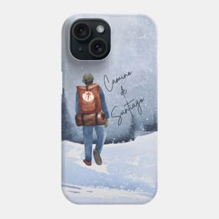 Camino de Santiago Winter Phone Case