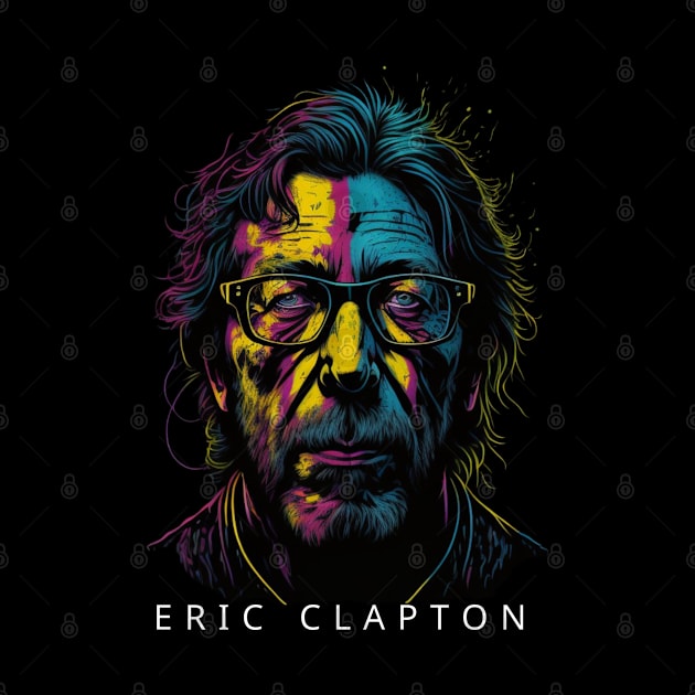 Eric Clapton Grafitti Art by Katab_Marbun