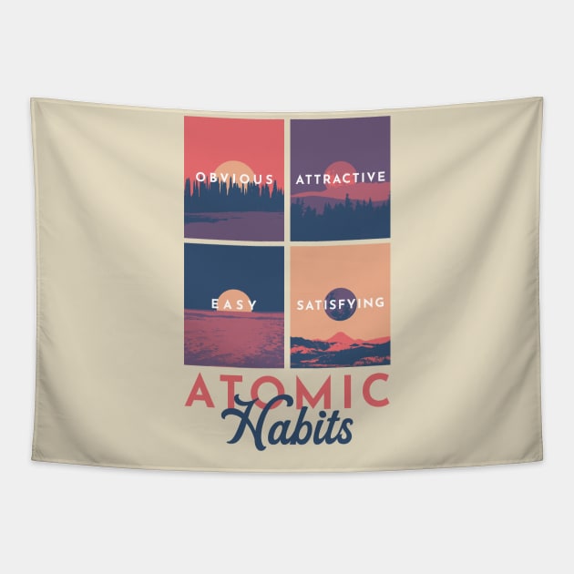 Create Atomic Habits Tapestry by TKsuited