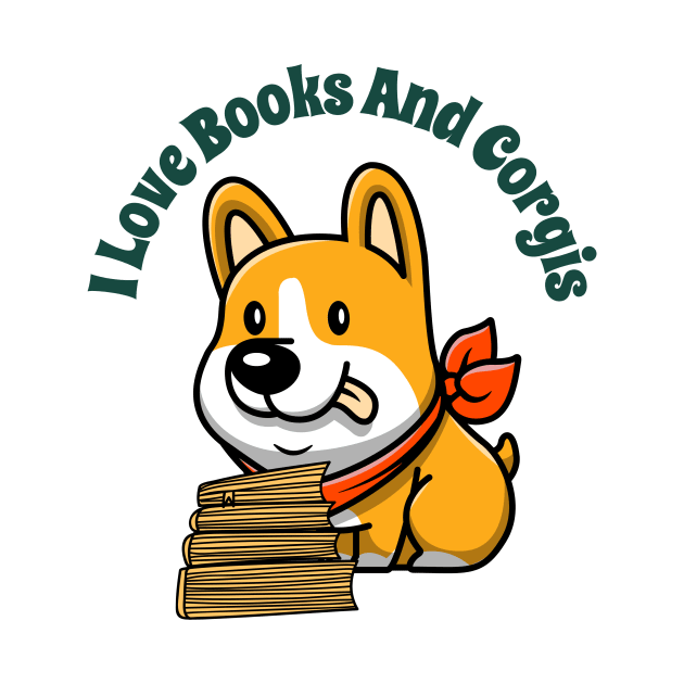 CORGI Girl Funny Book Quotes by SartorisArt1