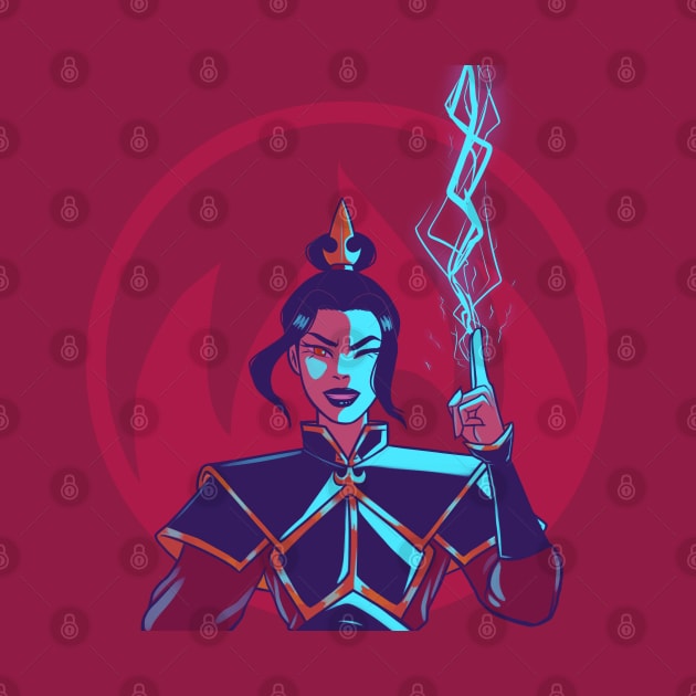 Azula Lightning by ColonelBaconBits