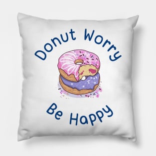 Don't worry, be happy Pillow