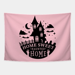 Home Sweet Haunted Home Tapestry