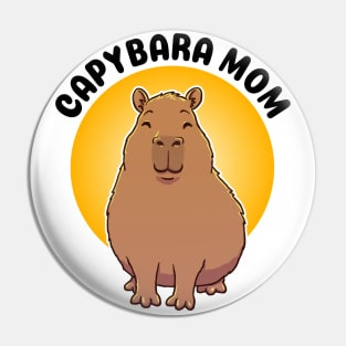 Capybara Mom Pin